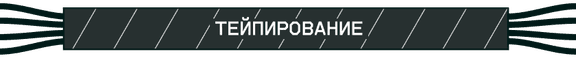 Обмотка адгезивными и неадгезивными лентами